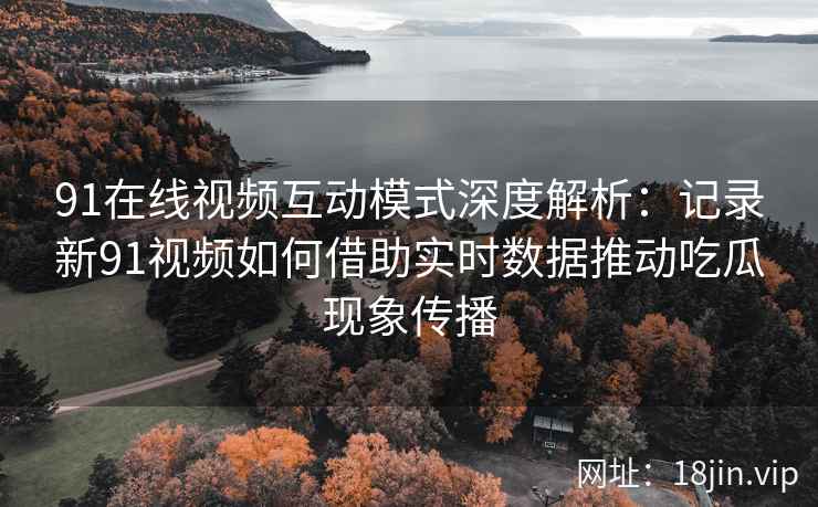 91在线视频互动模式深度解析：记录新91视频如何借助实时数据推动吃瓜现象传播