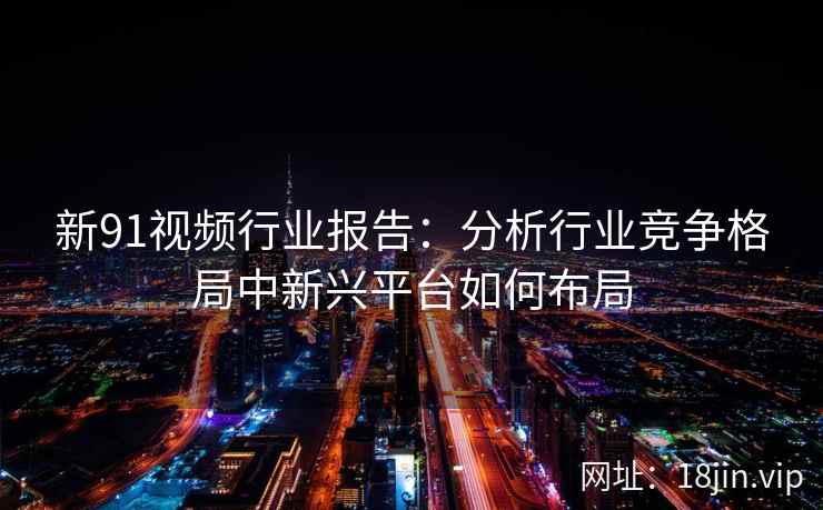 新91视频行业报告：分析行业竞争格局中新兴平台如何布局
